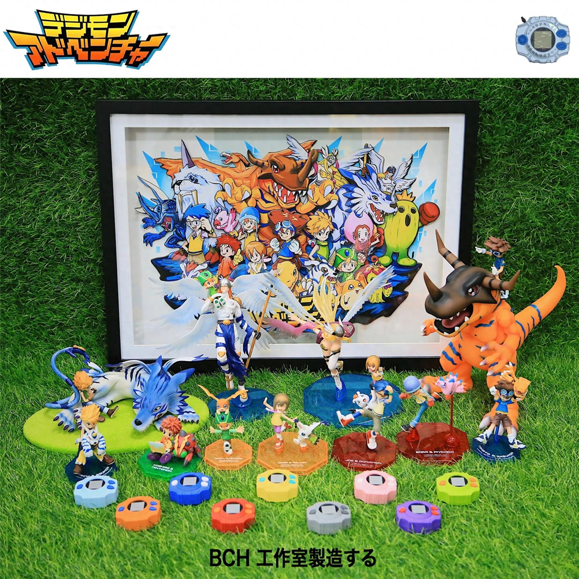 多图精品！那些超好看的数码宝贝模型手办，精致得让你眼前一亮