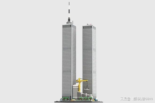 乐高IDEAS作品《纽约双子塔和维斯塔国际酒店》获得万票支持