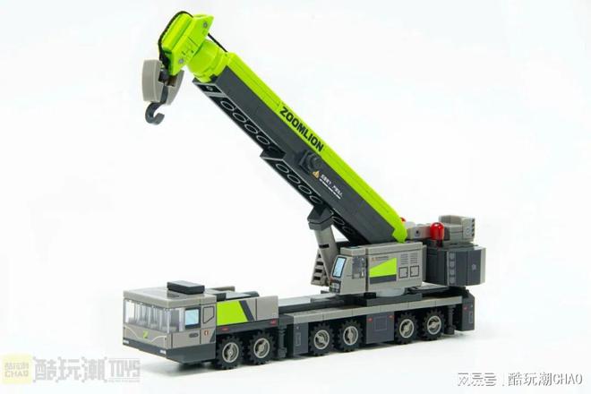 小绿奇迹军团闪现！森宝积木×中联重科工程机械联名套装开箱评测