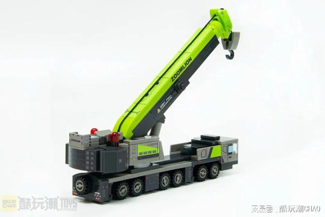 小绿奇迹军团闪现！森宝积木×中联重科工程机械联名套装开箱评测