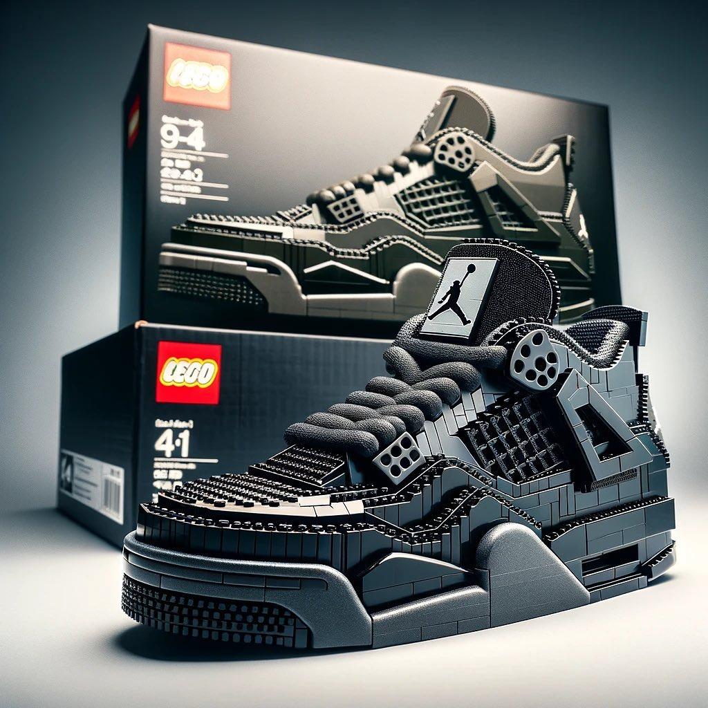 乐高积木版 Nike、AJ 集体曝光！竟然是……