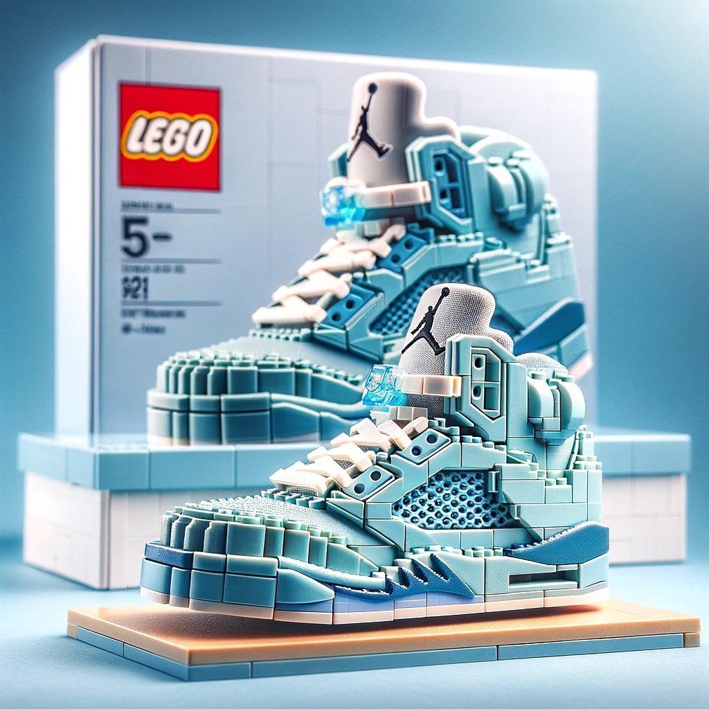 乐高积木版 Nike、AJ 集体曝光！竟然是……