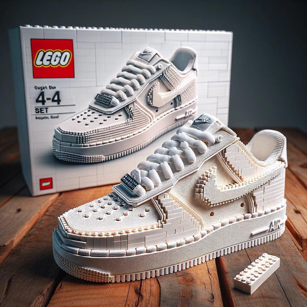 乐高积木版 Nike、AJ 集体曝光！竟然是……