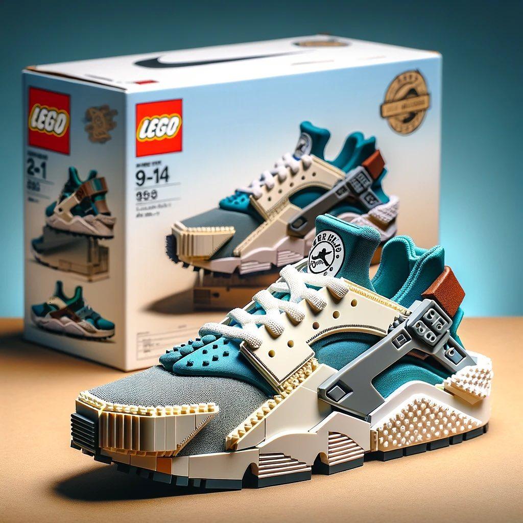 乐高积木版 Nike、AJ 集体曝光！竟然是……