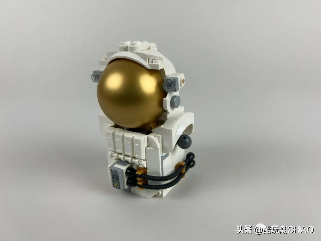 略显单薄的宇航员？乐高创意百变三合一31152太空宇航员开箱评测