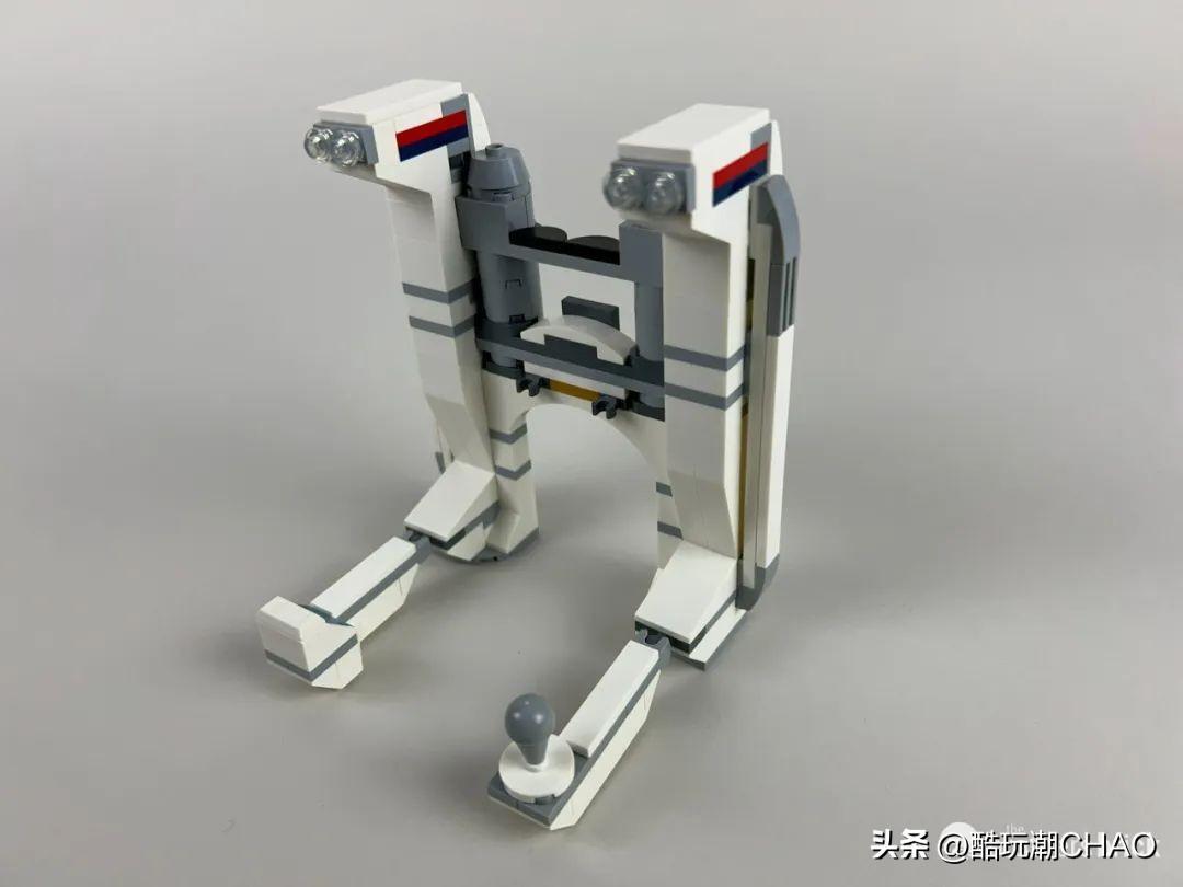 略显单薄的宇航员？乐高创意百变三合一31152太空宇航员开箱评测