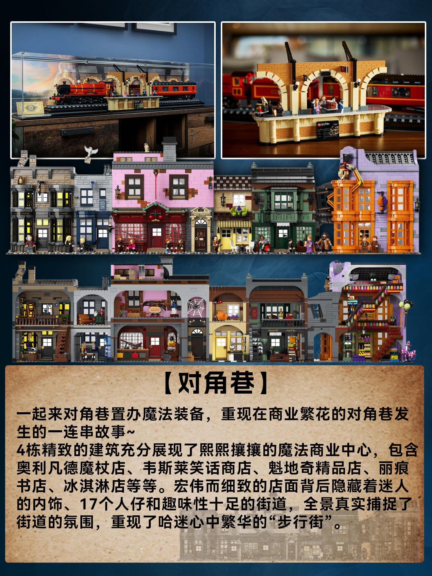 哈利波特D2C珍藏级大set！