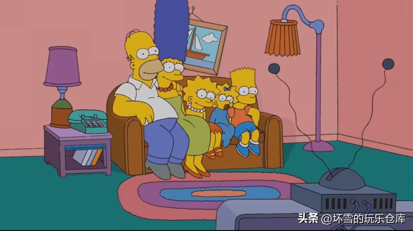 大神打造辛普森一家经典片头，是否唤起你对这款沙发的回忆呢？