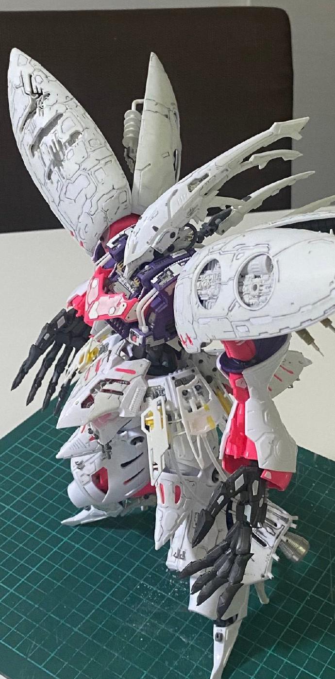 “精雕细琢”胶板自制卡碧尼模型