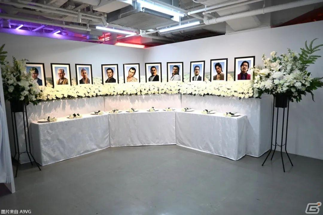 《如龙》系列“逝去的男人们”展览会现场图