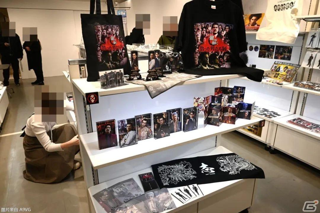 《如龙》系列“逝去的男人们”展览会现场图