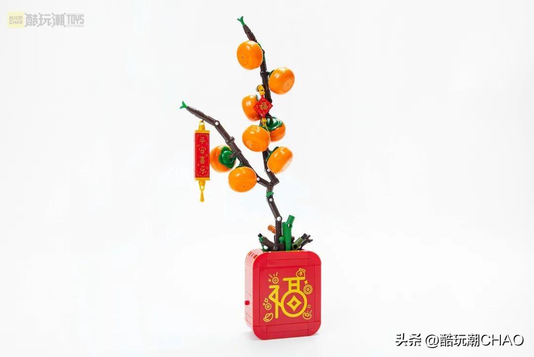 柿柿如意！年年快乐！森宝积木祥狮抱福&柿柿如意&福满联开箱评测