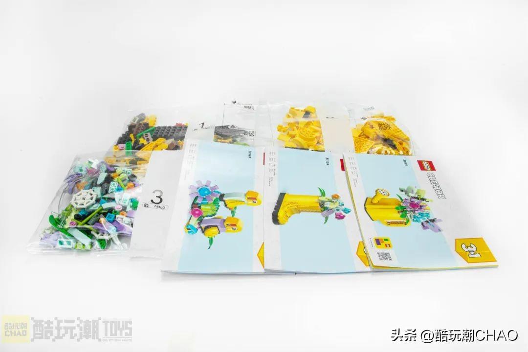 长颈鹿/洒水壶/宇航员！乐高创意百变3合1系列四款2024年新品评测