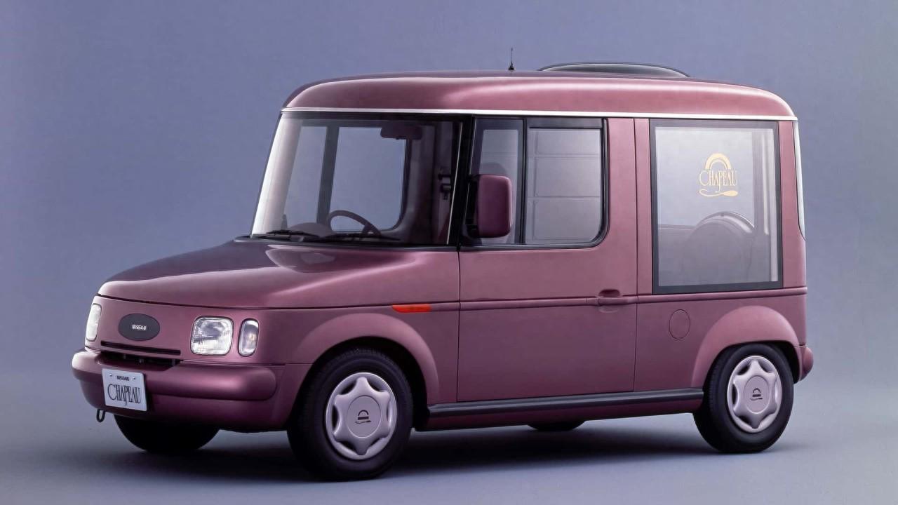 带轮子的电话亭？被遗忘的经典车1989年日产Chapeau概念车