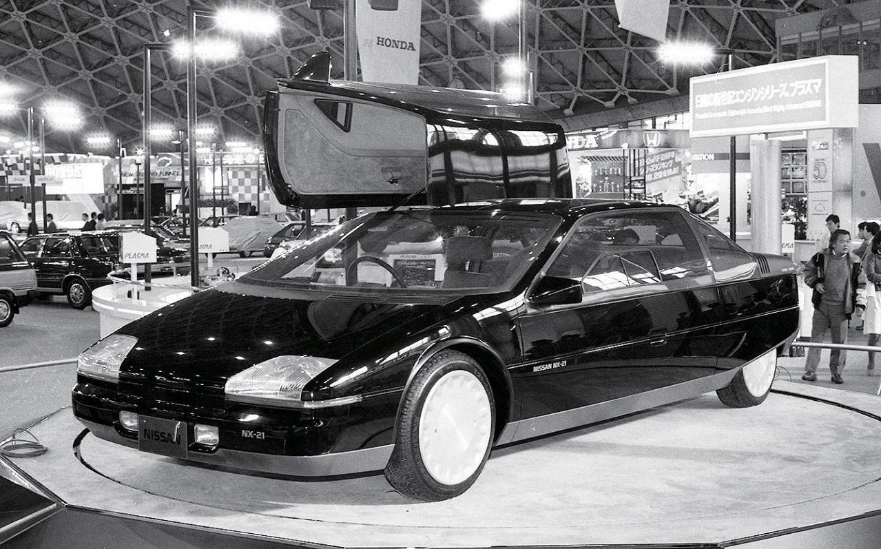 带轮子的电话亭？被遗忘的经典车1989年日产Chapeau概念车