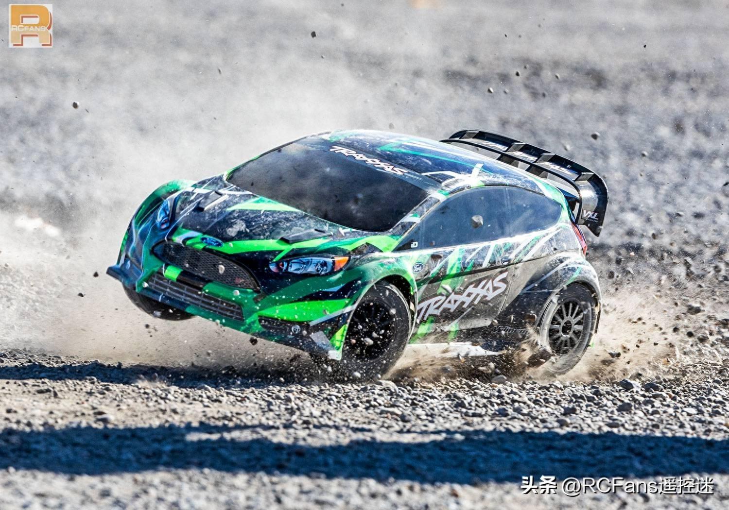 Traxxas Ford Fiesta ST Rally VXL 拉力遥控车