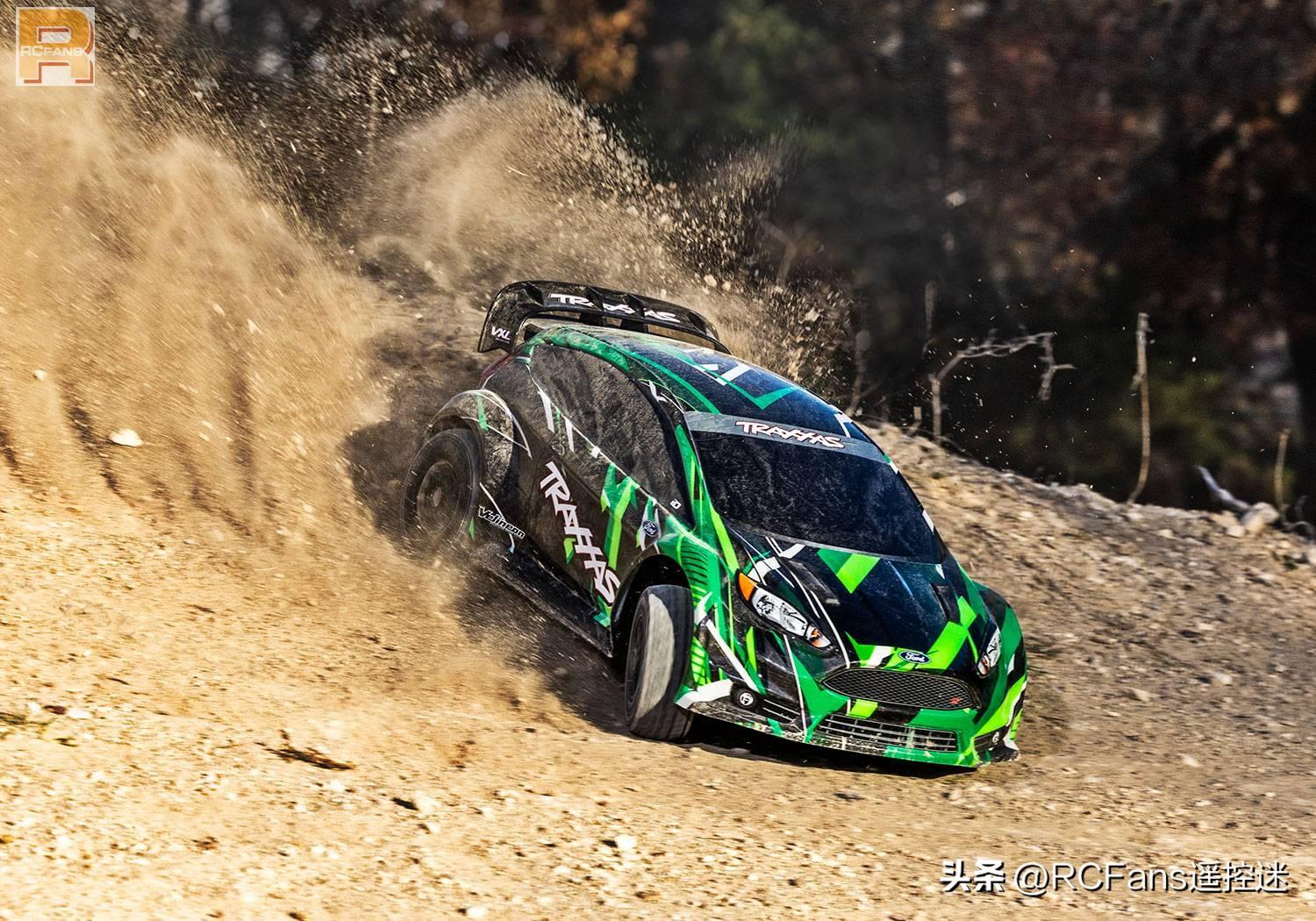 Traxxas Ford Fiesta ST Rally VXL 拉力遥控车
