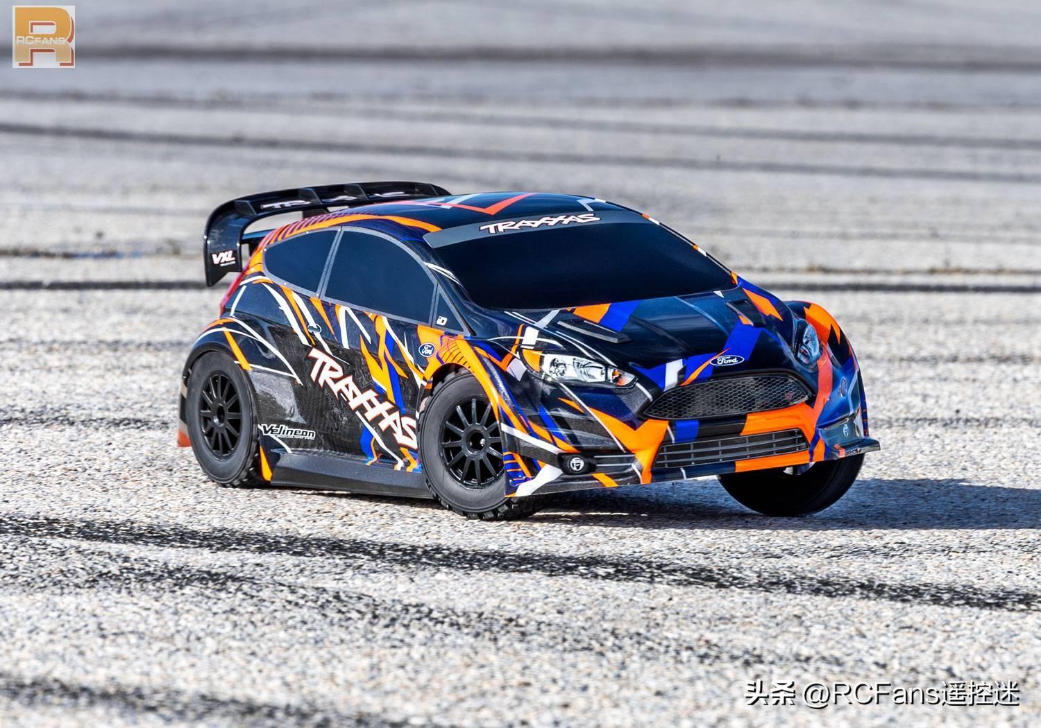 Traxxas Ford Fiesta ST Rally VXL 拉力遥控车