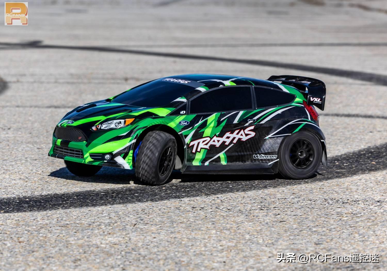 Traxxas Ford Fiesta ST Rally VXL 拉力遥控车
