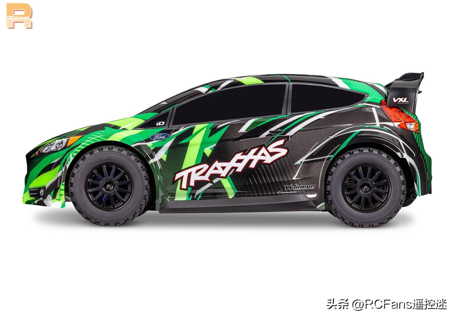 Traxxas Ford Fiesta ST Rally VXL 拉力遥控车