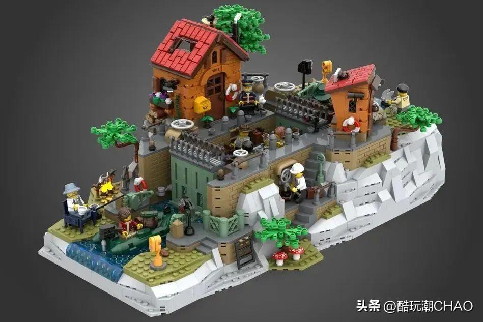 武汉也有！乐高IDEAS作品《可动悬挂式轻轨》获得万票支持