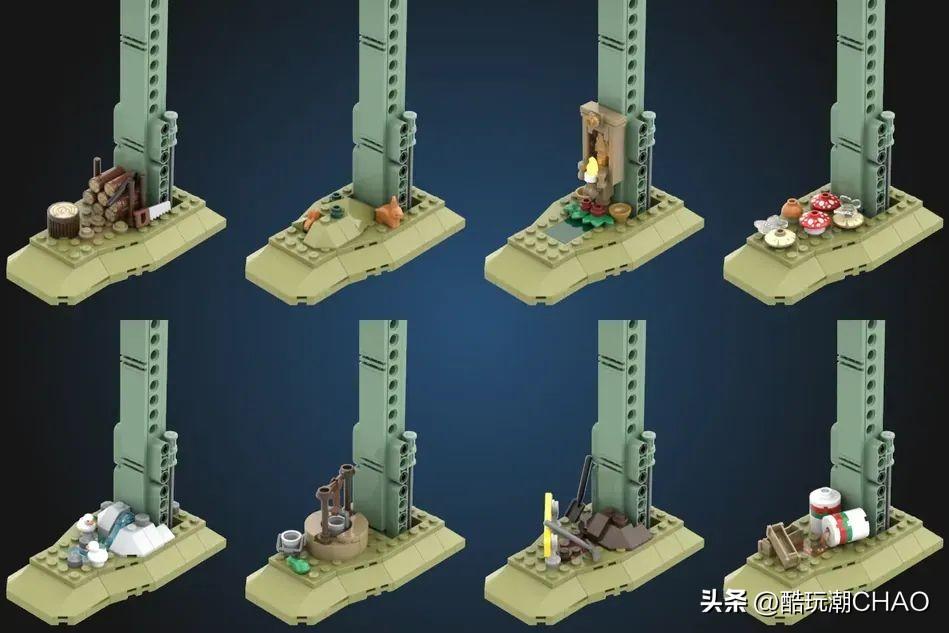 武汉也有！乐高IDEAS作品《可动悬挂式轻轨》获得万票支持