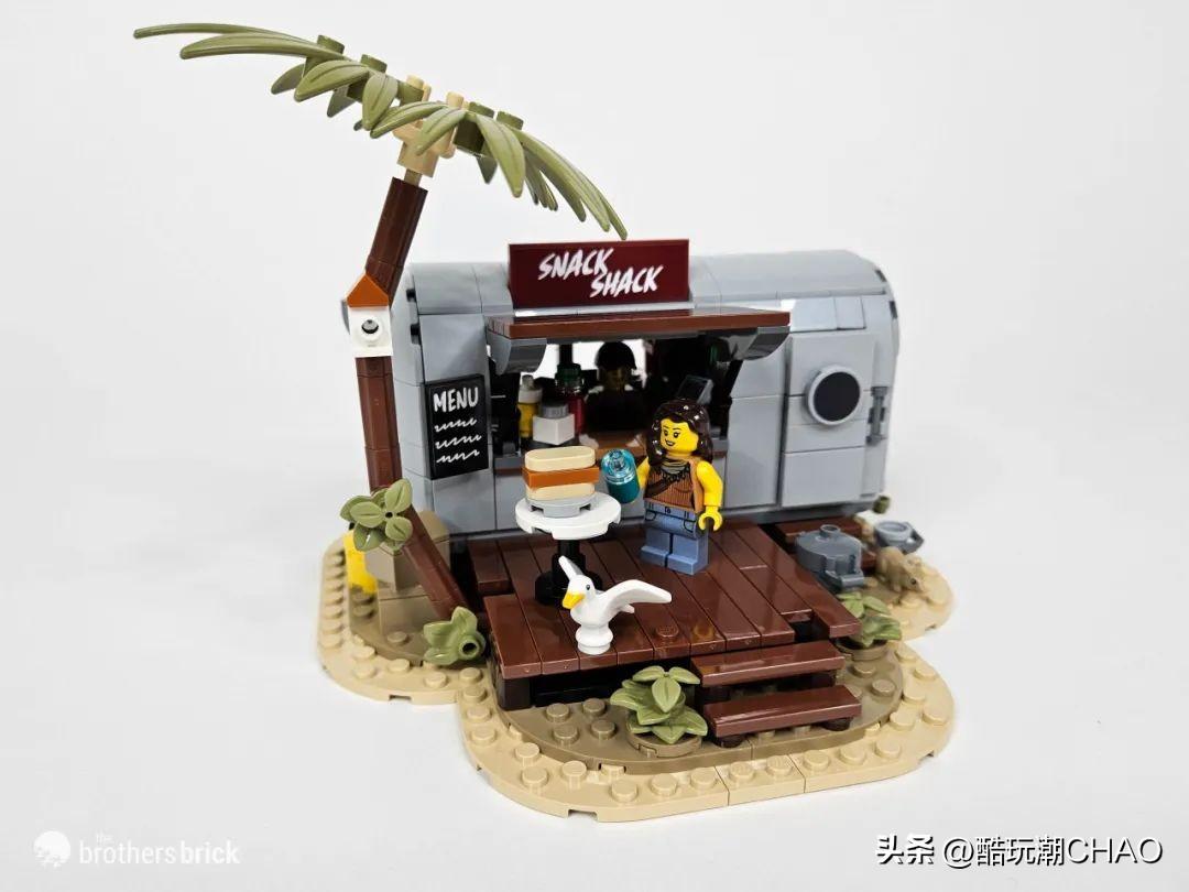 一天卖光三万套！乐高BrickLink设计师计划第一季Snack Shack评测