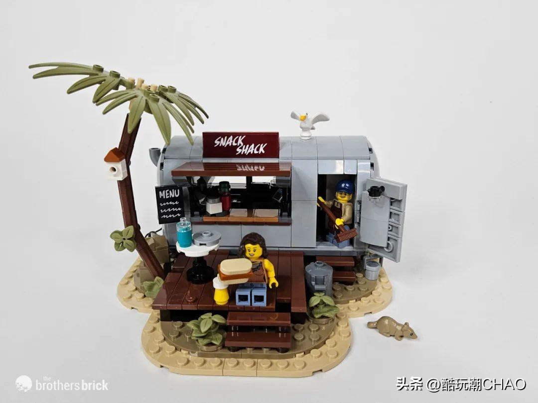 一天卖光三万套！乐高BrickLink设计师计划第一季Snack Shack评测