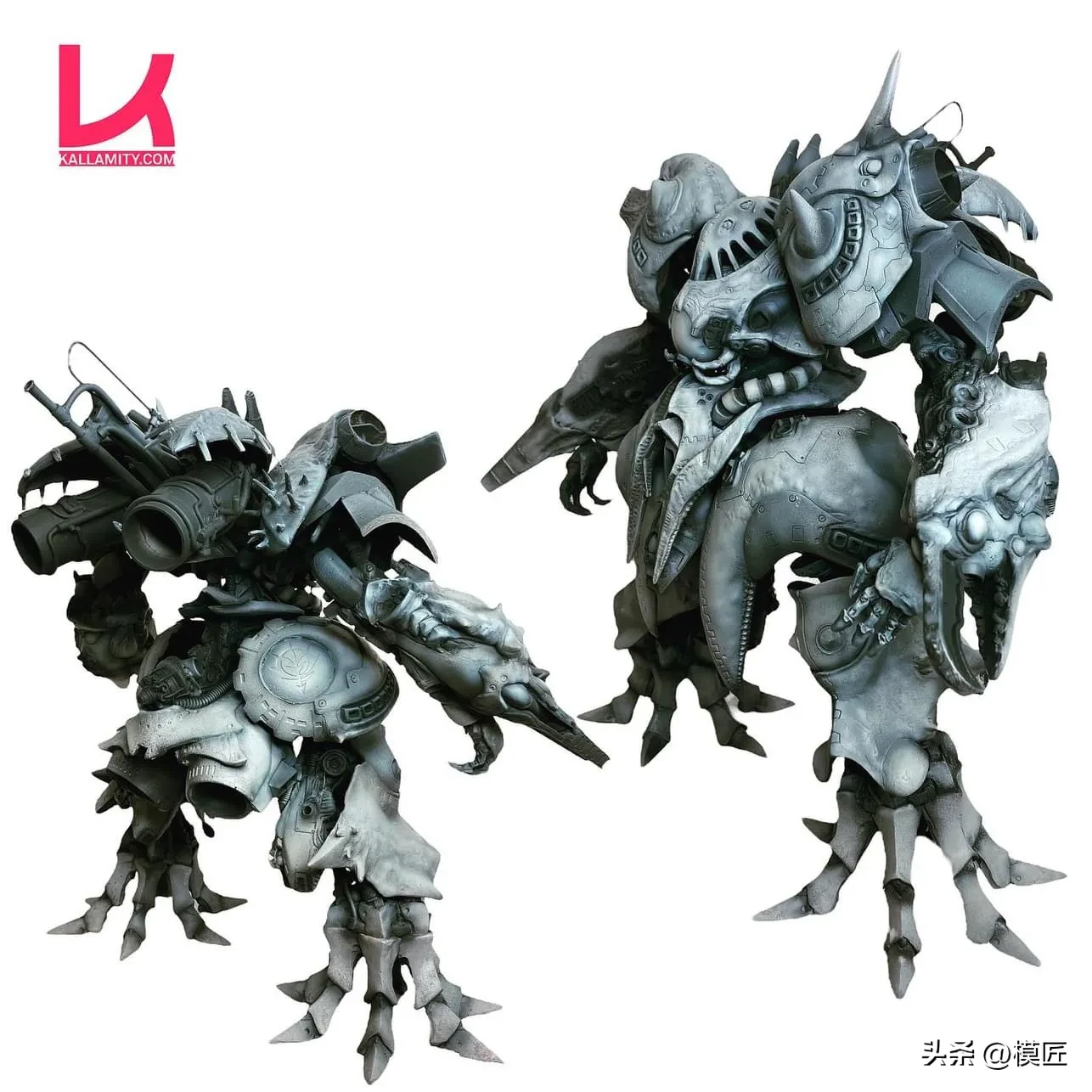 牛！这种半魔半机甲的设定，真有大神完成了！