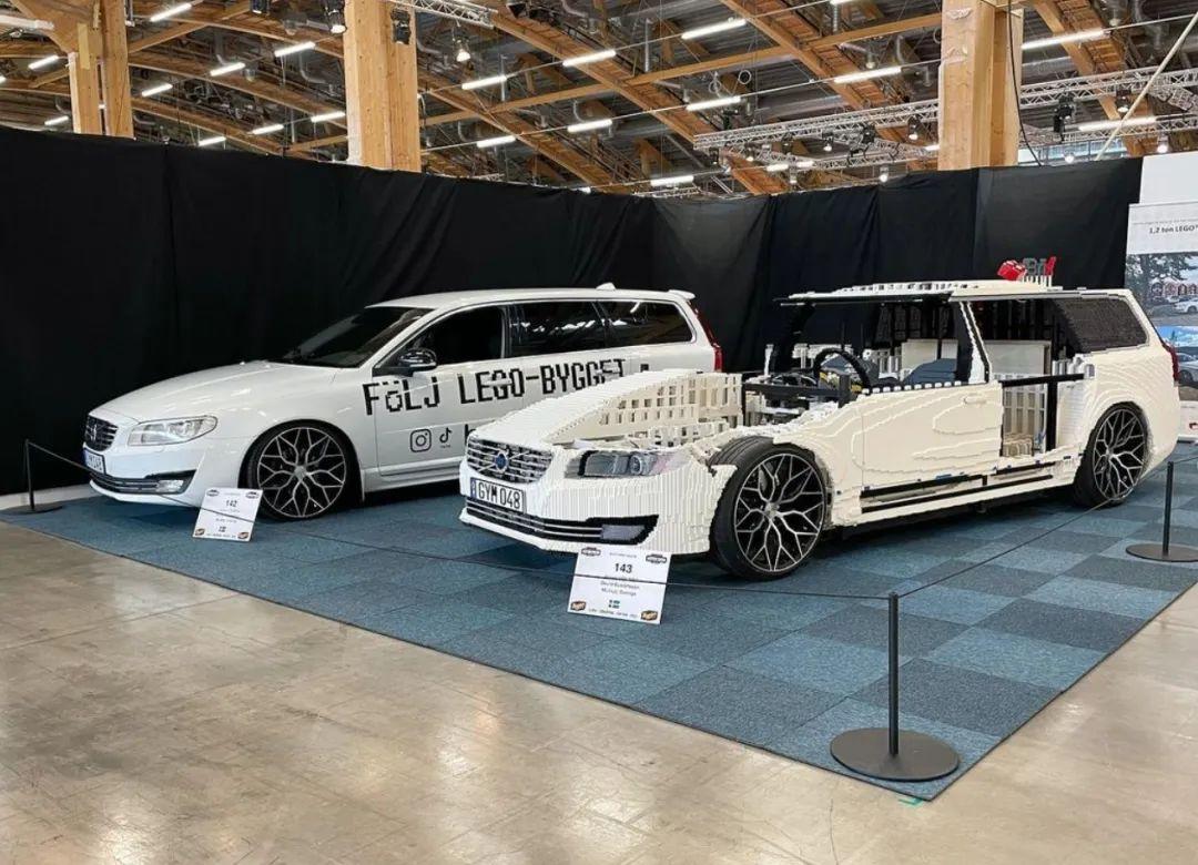这个瑞典人，用乐高积木造了一辆沃尔沃