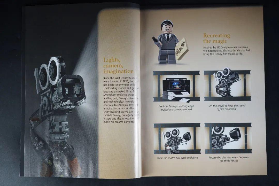 lego43230 华特·迪士尼摄影机开箱