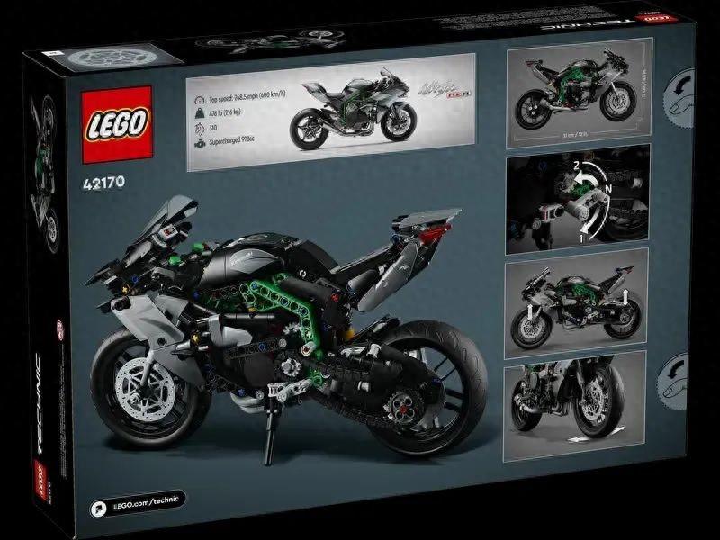 LEGO 机械系列再添一员，川崎 Ninja H2R
