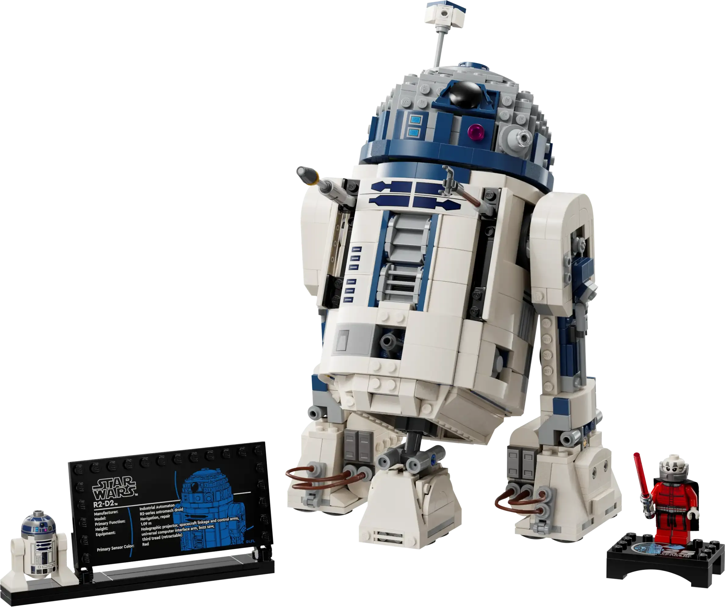 乐高星球大战75379 R2 D2机器人