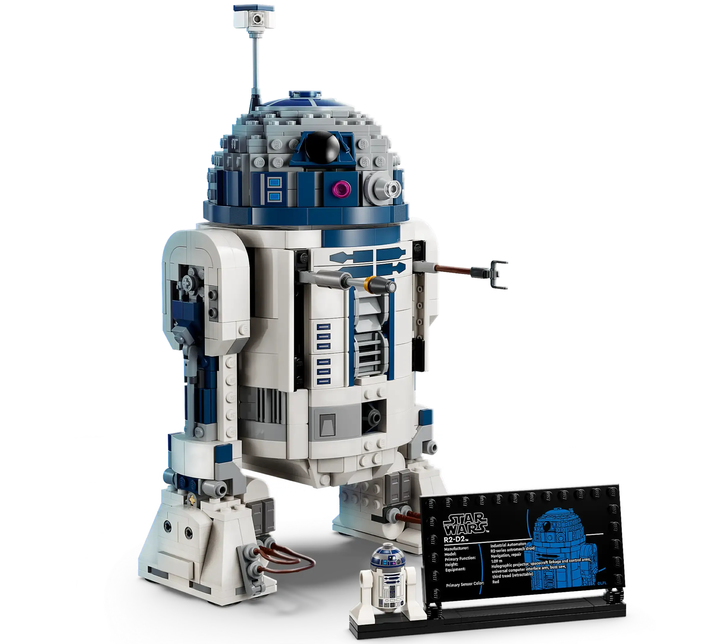 乐高星球大战75379 R2 D2机器人