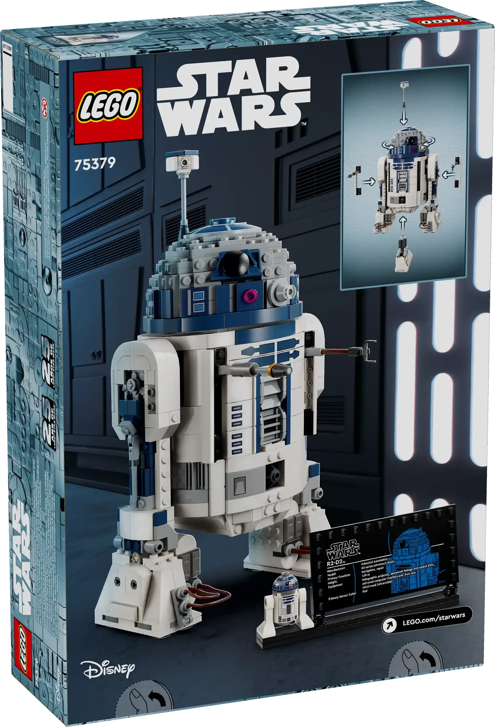 乐高星球大战75379 R2 D2机器人