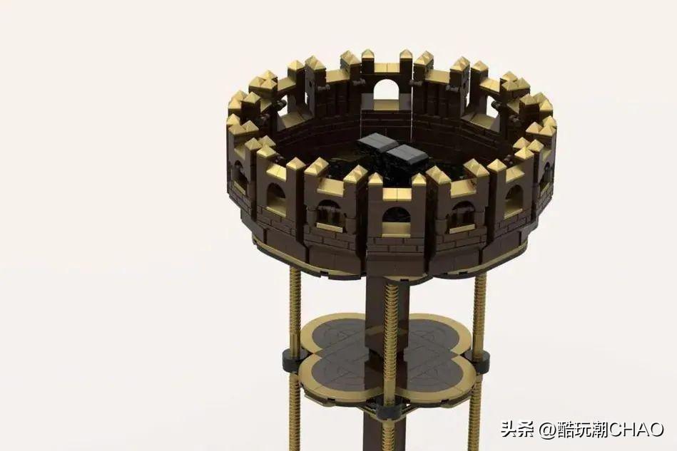 国际象棋还能这么玩？乐高IDEAS作品《象棋塔》获得万票支持