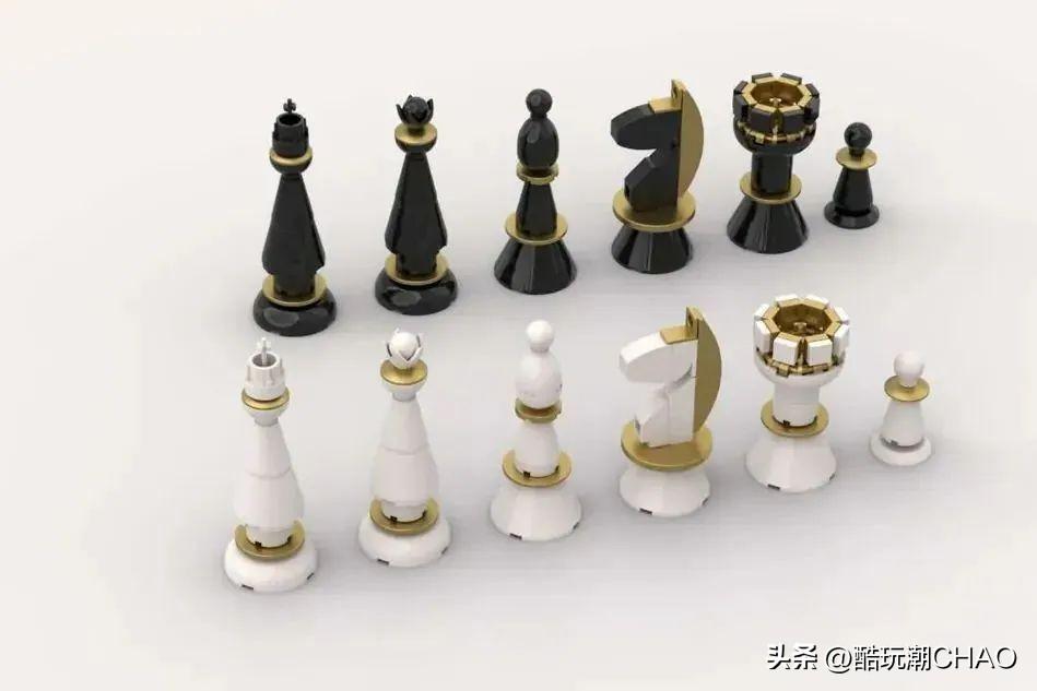 国际象棋还能这么玩？乐高IDEAS作品《象棋塔》获得万票支持