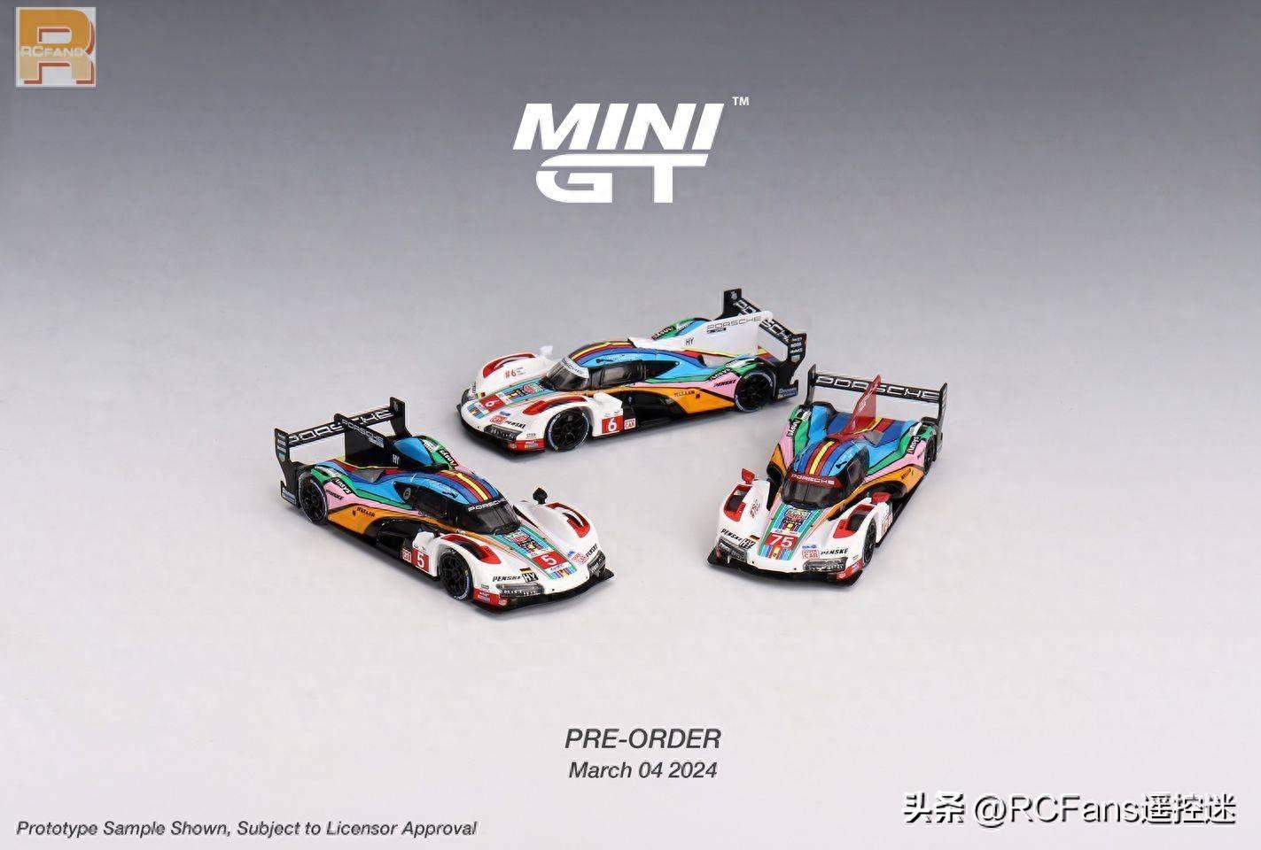MINI GT Porsche 963 Penske Motorsport 车模
