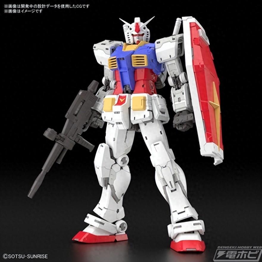 王炸产品！高达45周年万代RG RX-78-2 元祖 2.0发布 ，有点RGU的意思
