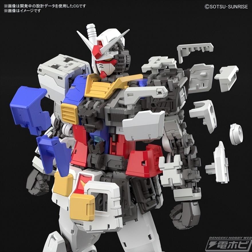王炸产品！高达45周年万代RG RX-78-2 元祖 2.0发布 ，有点RGU的意思