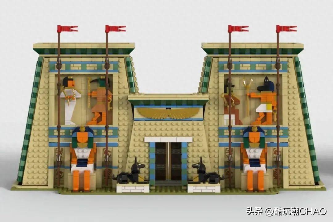 探索神秘的世界！乐高IDEAS作品《古埃及神庙》获得万票支持