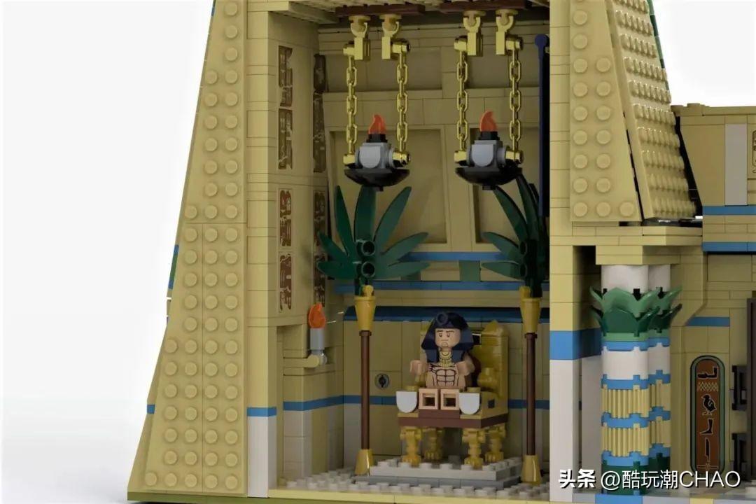 探索神秘的世界！乐高IDEAS作品《古埃及神庙》获得万票支持