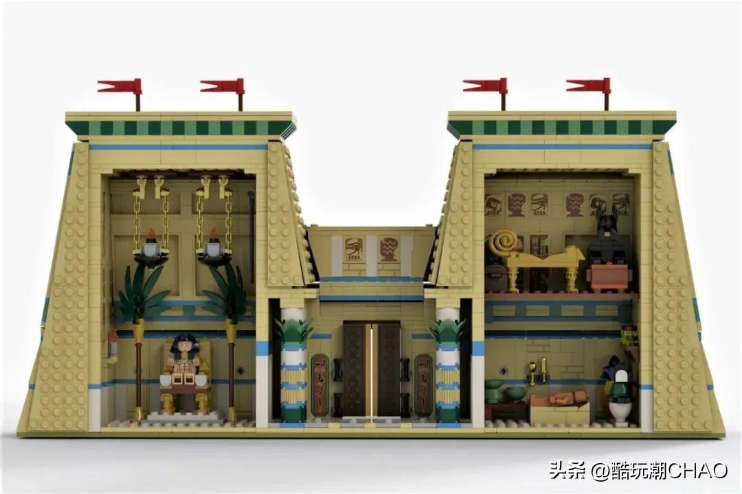 探索神秘的世界！乐高IDEAS作品《古埃及神庙》获得万票支持