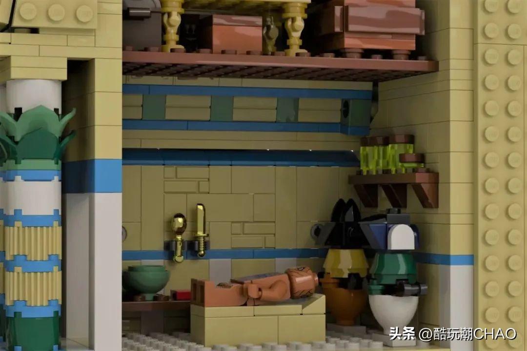 探索神秘的世界！乐高IDEAS作品《古埃及神庙》获得万票支持