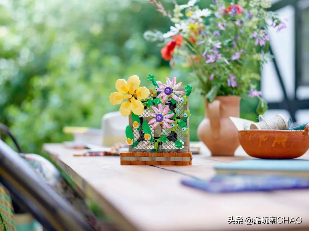 4月1日上市，乐高GWP满赠套装40683花架正式公布
