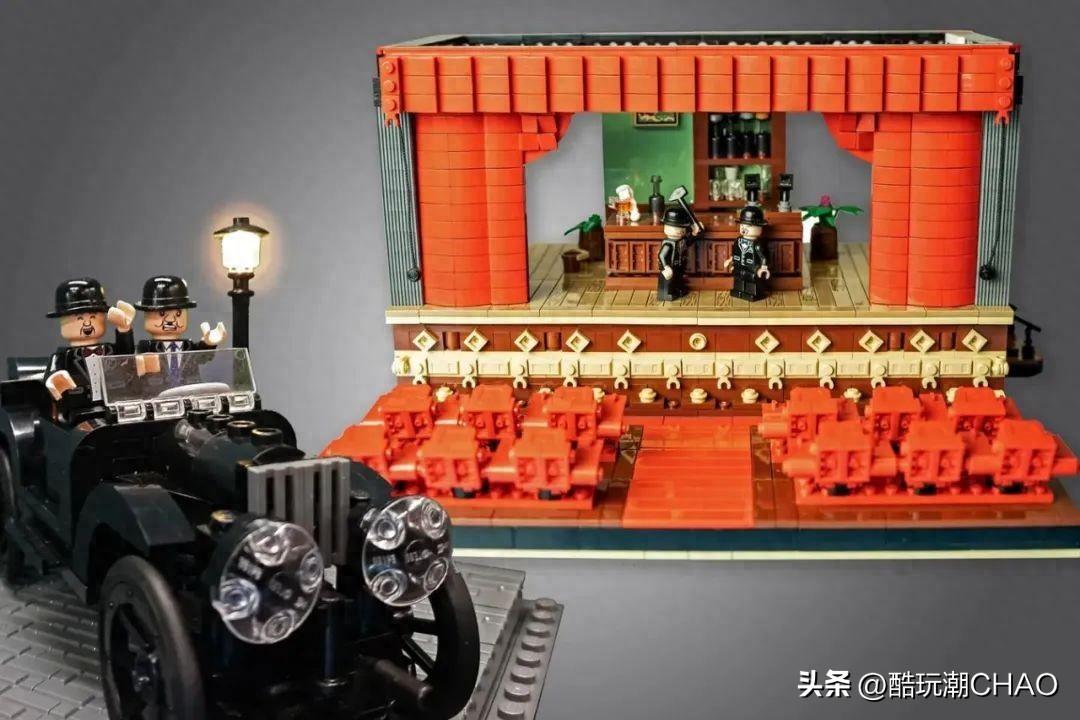 重回默剧时代！乐高IDEAS作品《劳雷尔和哈迪的剧院》获万票支持