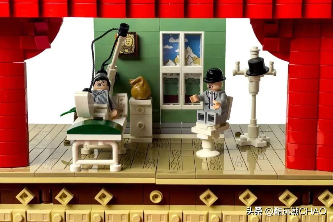 重回默剧时代！乐高IDEAS作品《劳雷尔和哈迪的剧院》获万票支持