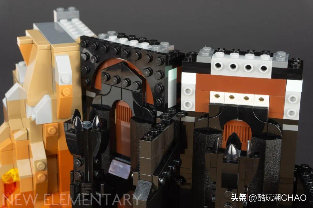 乐高ICONS系列10333指环王：巴拉都开箱评测【元素及拼搭篇】