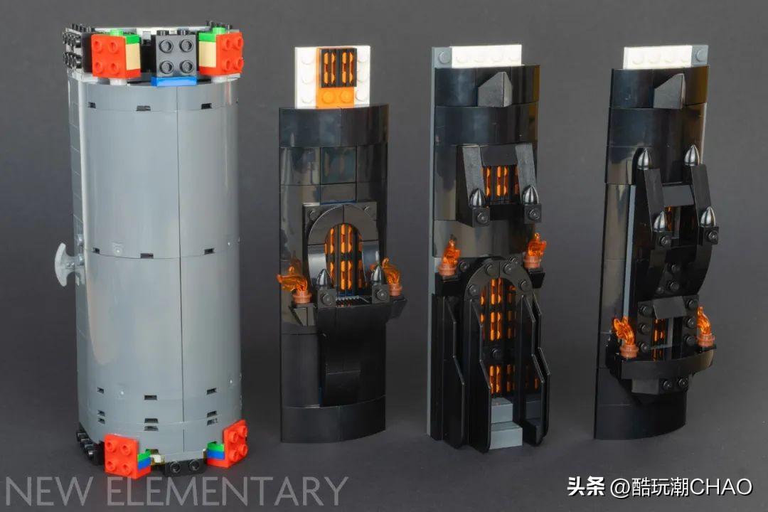 乐高ICONS系列10333指环王：巴拉都开箱评测【元素及拼搭篇】