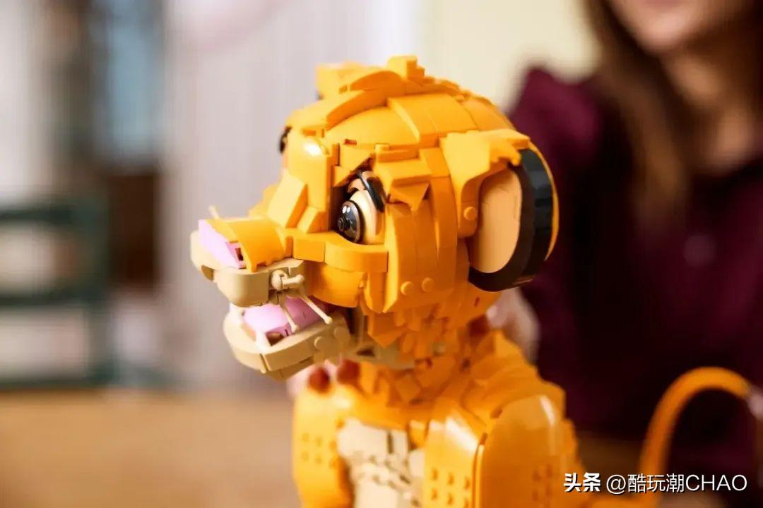 1445颗粒1199元！乐高迪士尼43247狮子王辛巴正式公布
